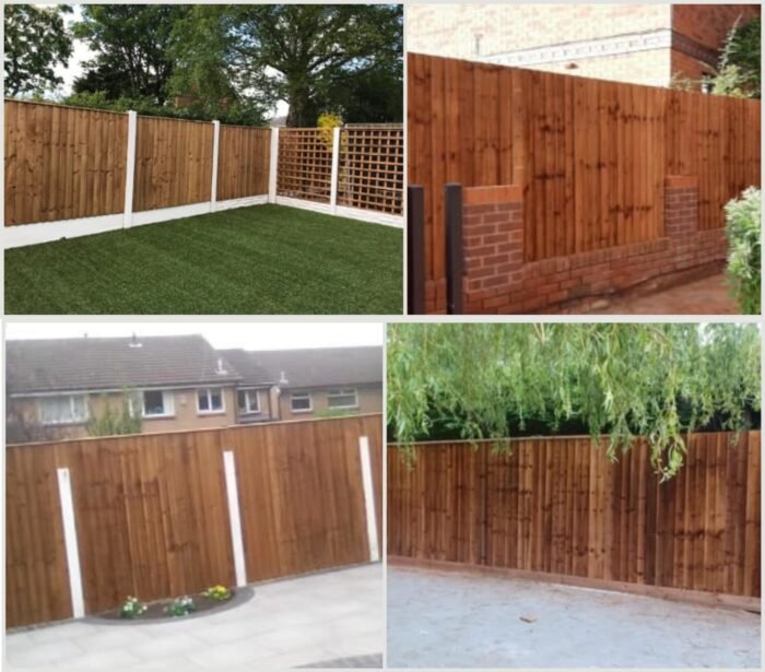 Fence fitting services by City Fencing Liverpool